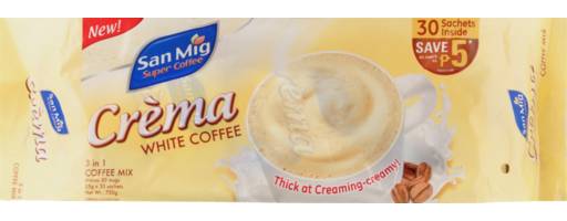 San Mig 3-1 Coffee Crema 750g
