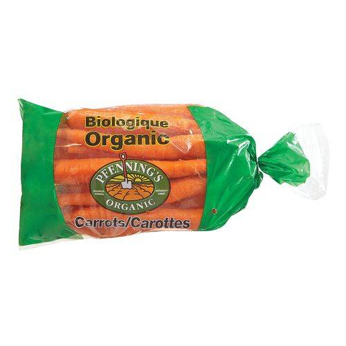 Carottes biologiques (907 g) - organic carrots (907 g)