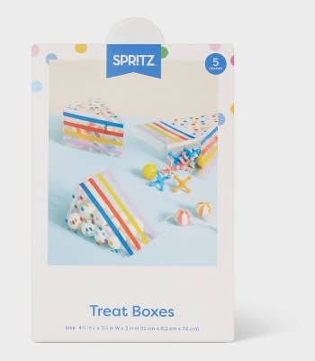 Spritz Cake Treat Box, 12x8.2x7.6 cm (5 ct)