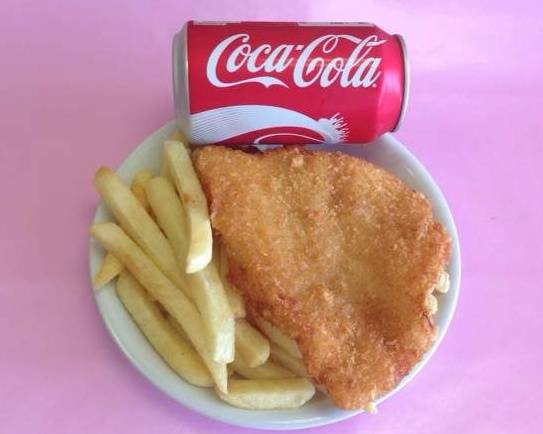 K5 Fried Fish and French Fries