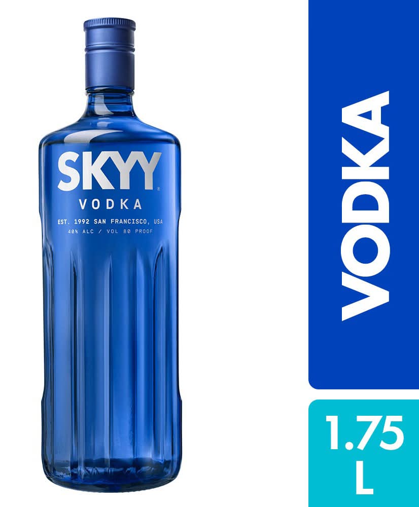Skyy Vodka Unflavored Vodka (1.75 L)