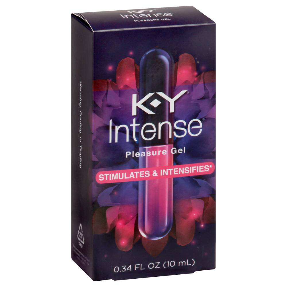 K-Y Intense Pleasure Gel Lubricant (0.34 fl oz)