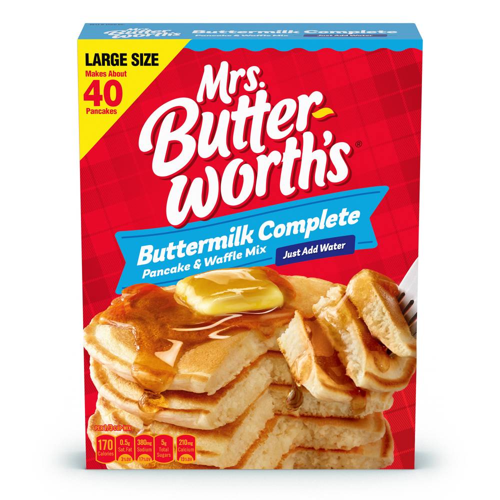 Mrs. Butterworth's Buttermilk Complete Pancake & Waffle Mix (2 lbs)