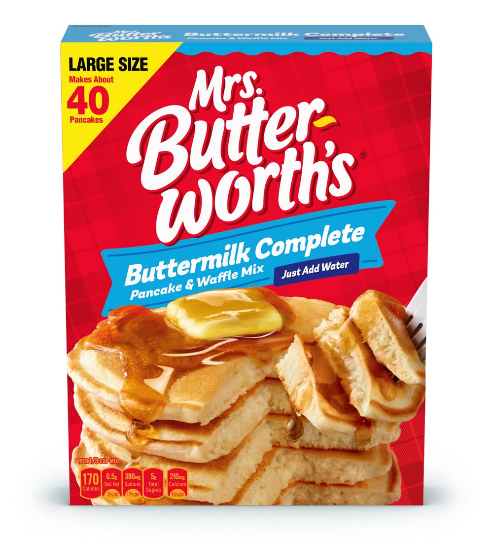 Mrs. Butterworth's Buttermilk Complete Pancake & Waffle Mix (32 oz)