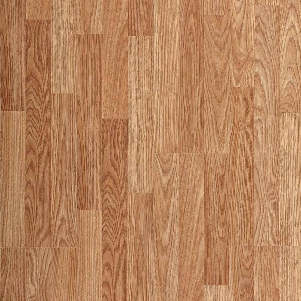 Style Selections Warm Honey Oak 7-mm T x 8-in W x 48-in L Wood Plank Laminate Flooring (23.91-sq ft / Carton) | 360731-30254