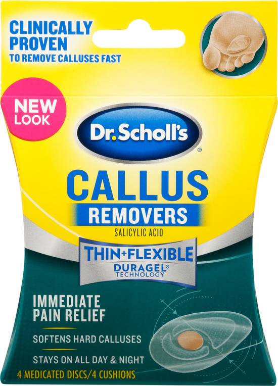 Dr. Scholl's Callus Remover Softens & Cushions 4 Ct