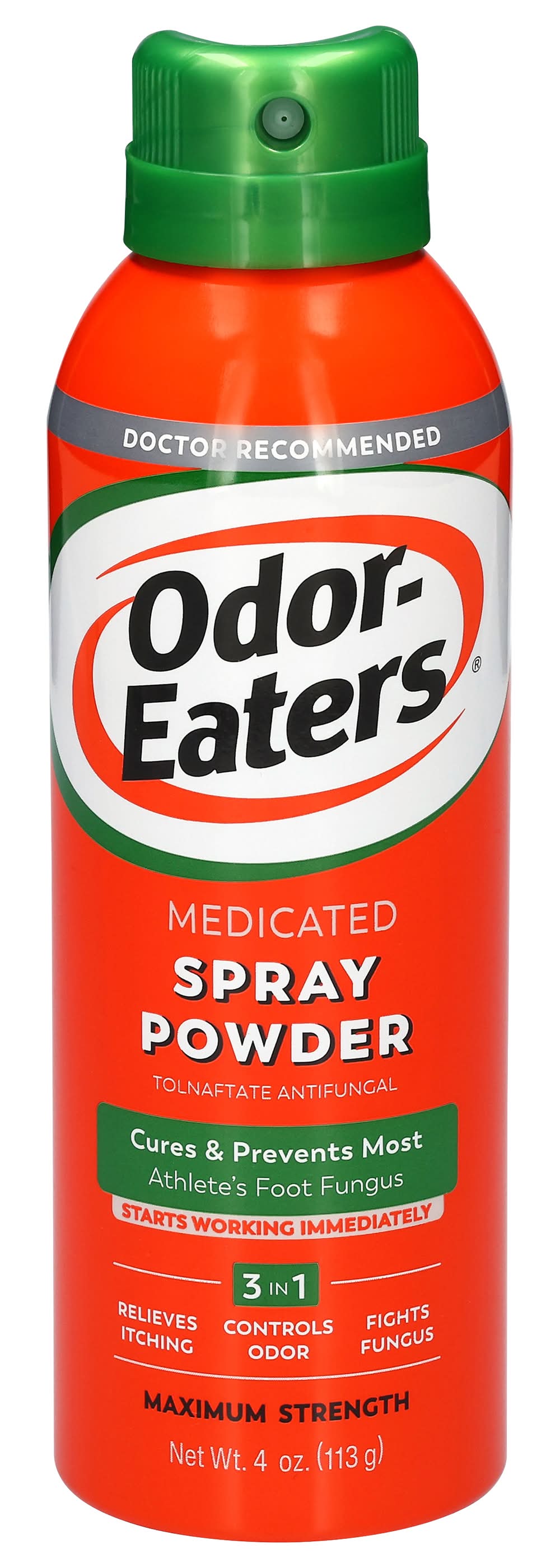 Odor-Eaters Tolnaftate Anti-Fungal Foot Spray Powder (4 oz)