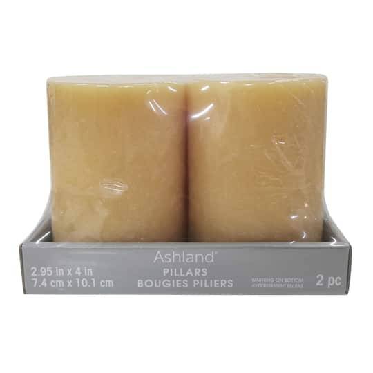 2.95" X 4" Scented Pillar Candles, 2Ct. By Ashland