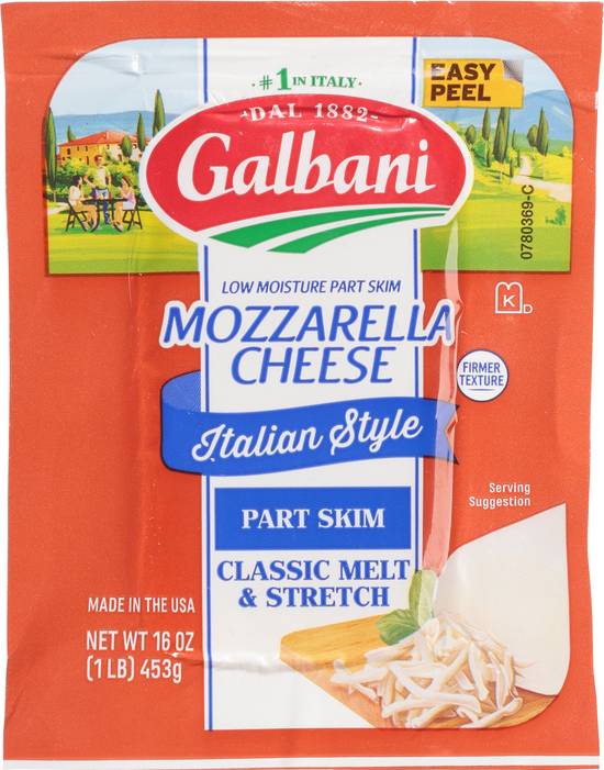 Galbani Italian Style Part-Skim Mozzarella Cheese