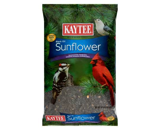 Kaytee Black Oil Sunflower Wild Bird Food (10 lbs)