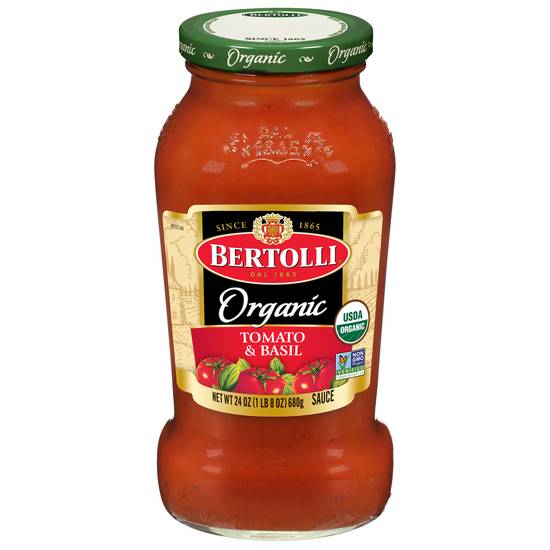 Bertolli Organic Tomato & Basil Pasta Sauce
