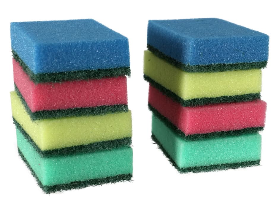 Corazzi Super Value Scouring Sponges, Assorted (8 ct)