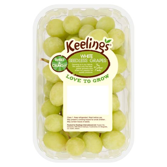 Keeling's Seedless Grapes (white)