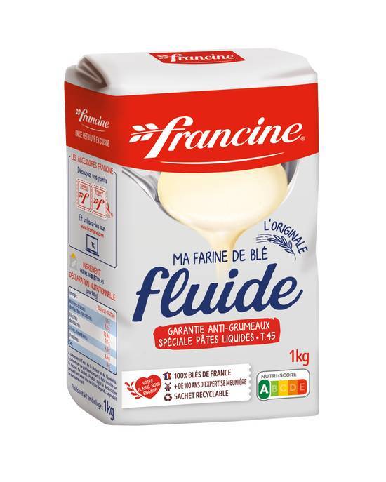 Francine farine de blé fluide