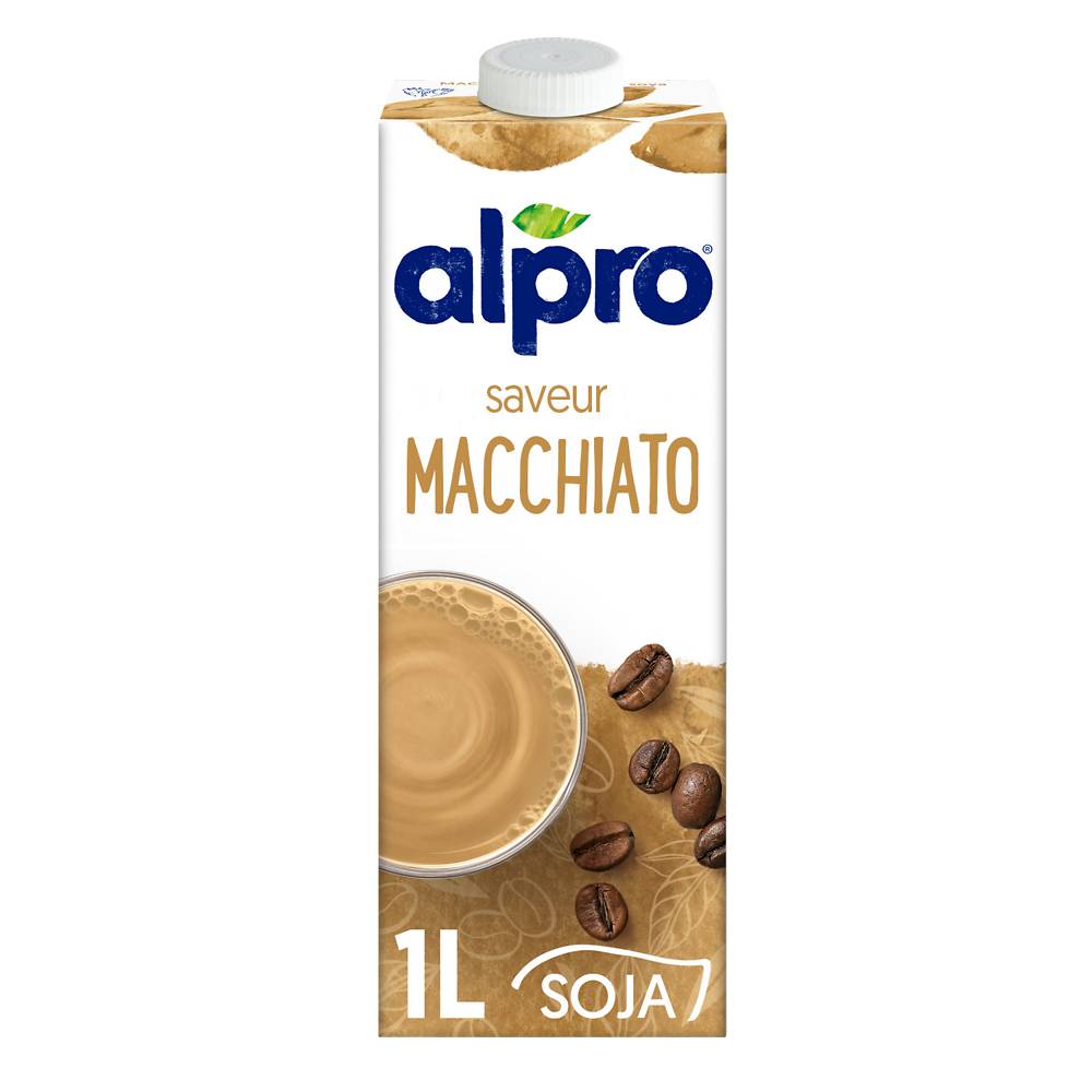 Alpro - Boisson végétale soja macchiato (1 L) (macchiato)