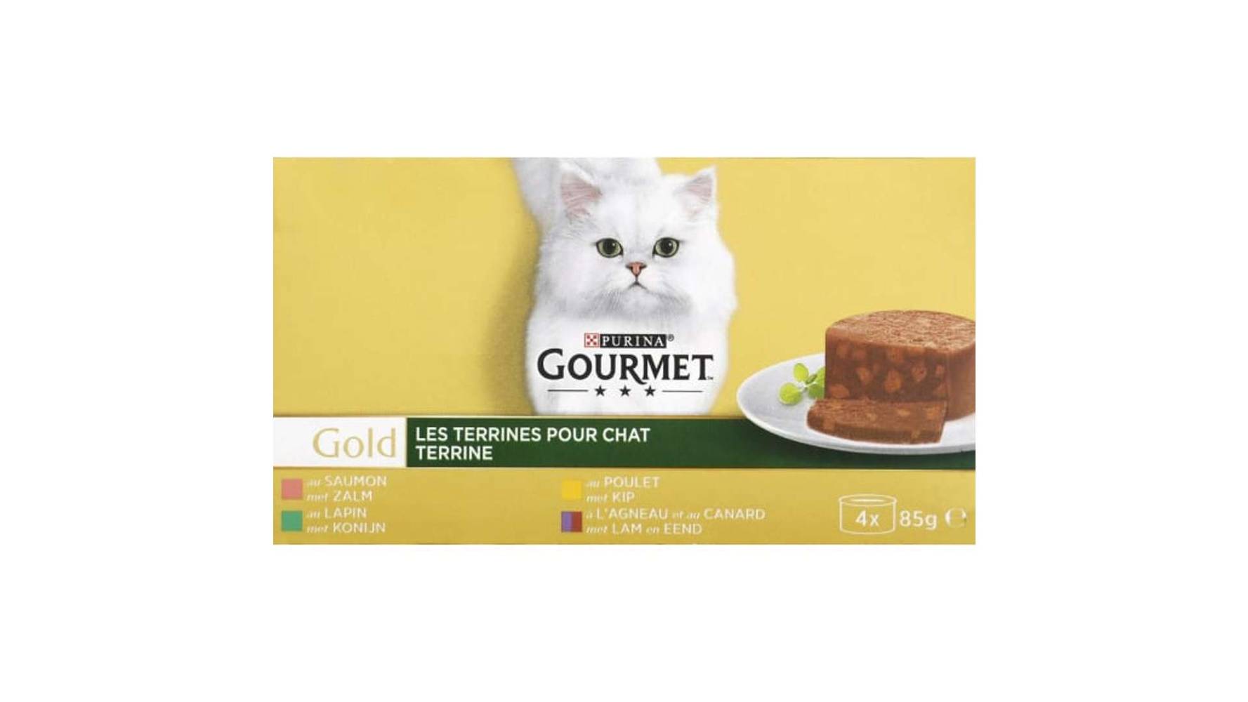 Purina - Gourmet terrines à la viande et au poisson (4)