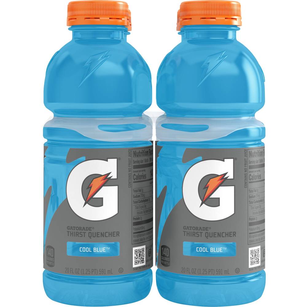 Gatorade Thirst Quencher Sports Drink (4 ct, 20 fl oz) (cool blue)