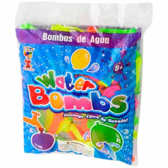 Fabricas selectas globo #2  water bombs neón (100 piezas)