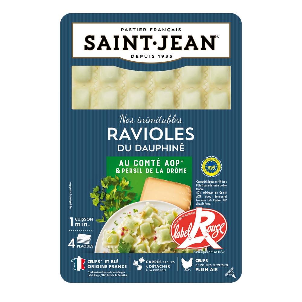 Saint Jean - Ravioles du dauphiné label rouge (240g)