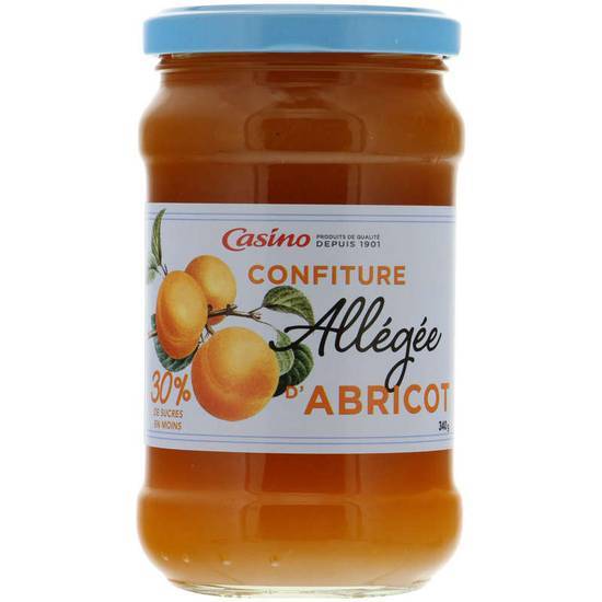 Casino Confiture - Abricot - Allégée 340 g