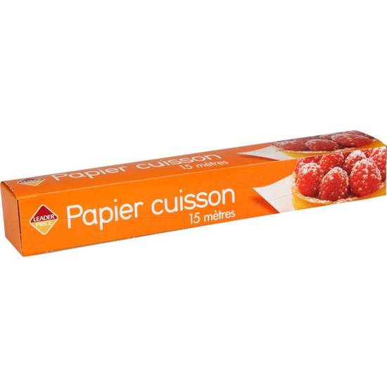 Leader Price Papier Cuisson 15mx30cm