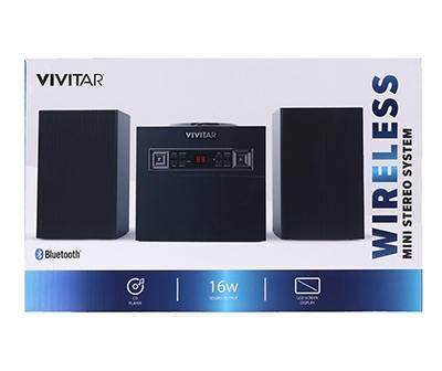 Vivitar Mini Bluetooth and Cd Stereo System