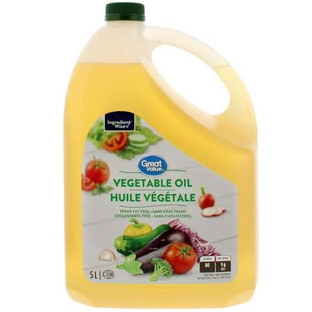 Great Value Vegetable Oil (5 L)