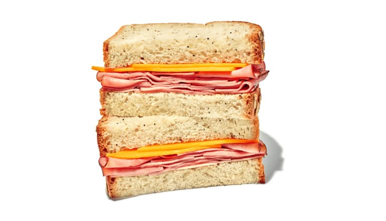 Ham & Cheddar Sandwich