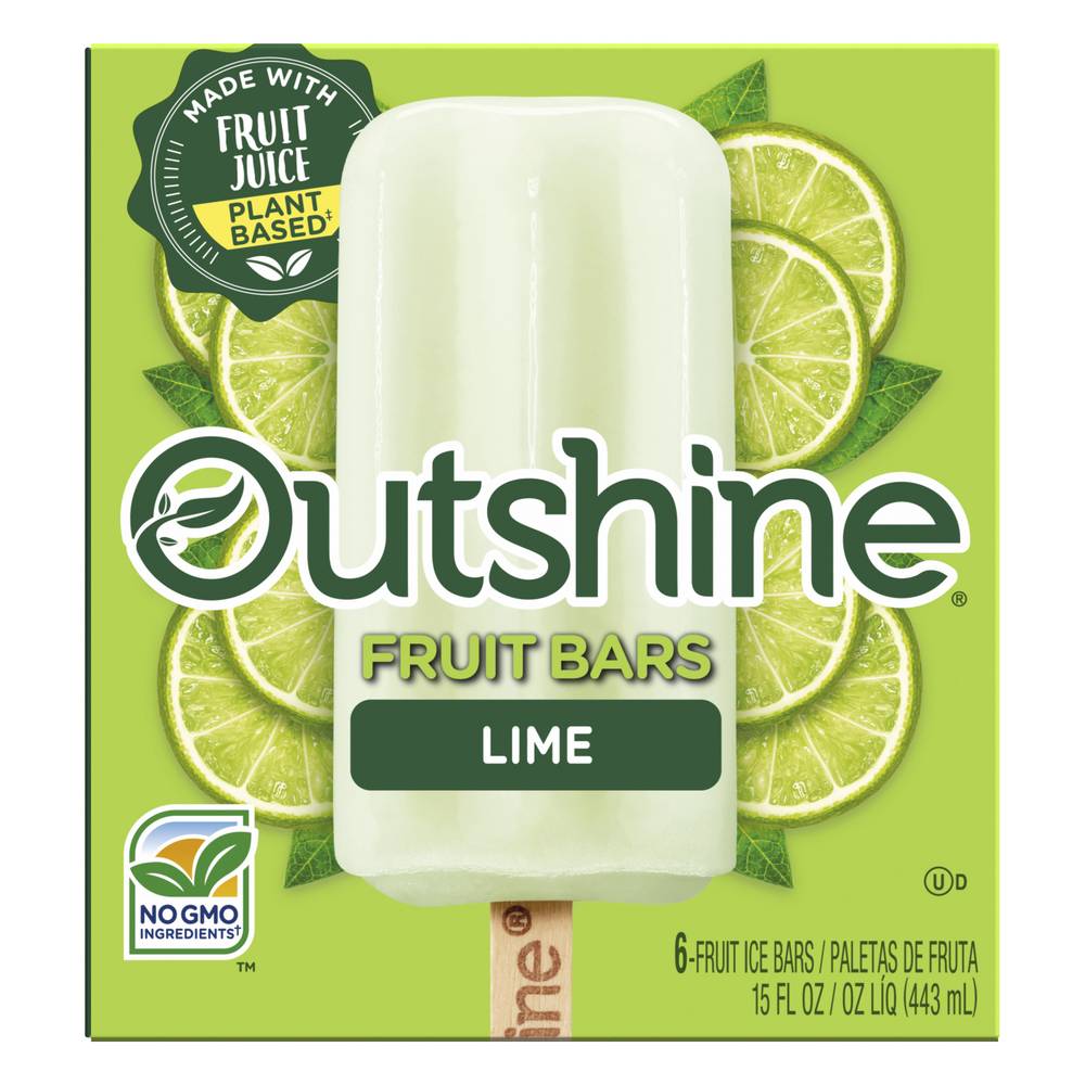 Outshine Lime Fruit Ice Bars (14.7 fl oz)