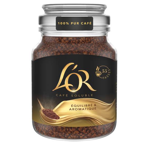 L'or - Café soluble 55 tasses (100 g)