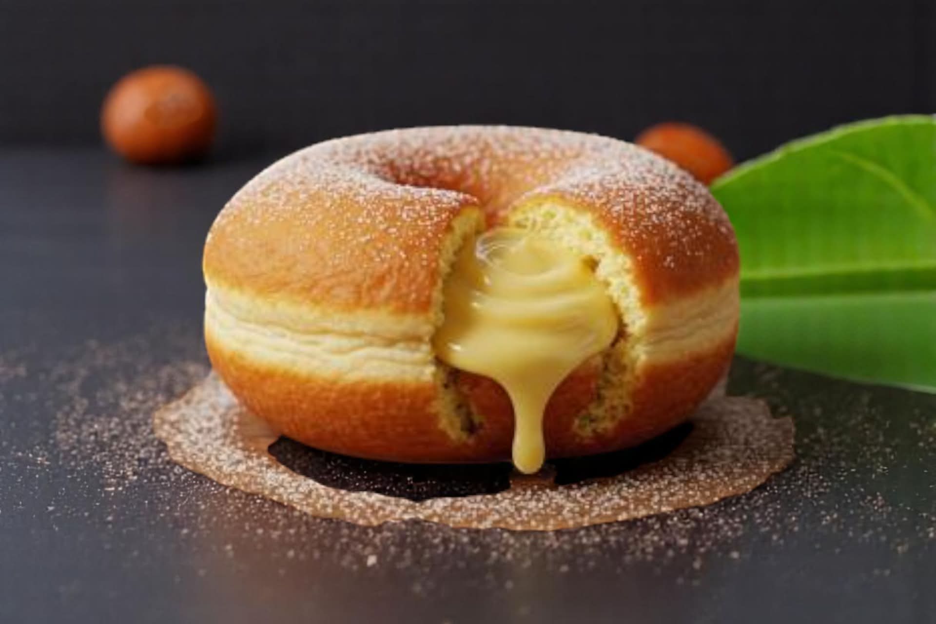 Beignet à la crème🥐