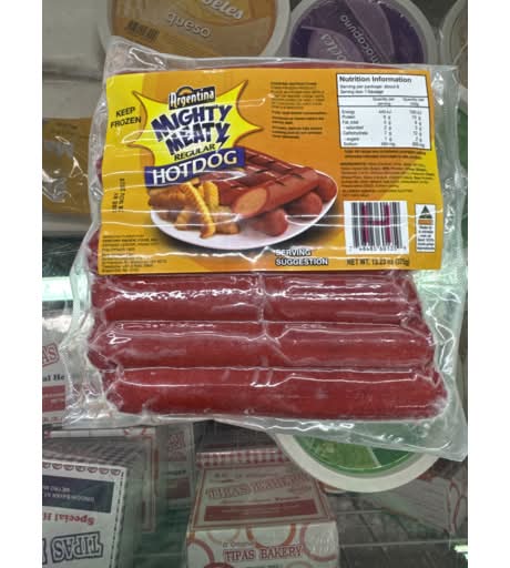 Argentina Regular Hot Dog 375g