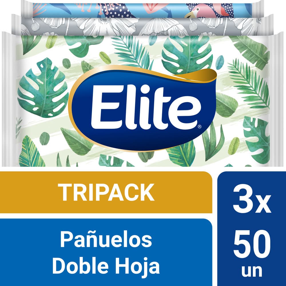 Elite Pack Familiar Pañuelos Desechables x 1 Pack