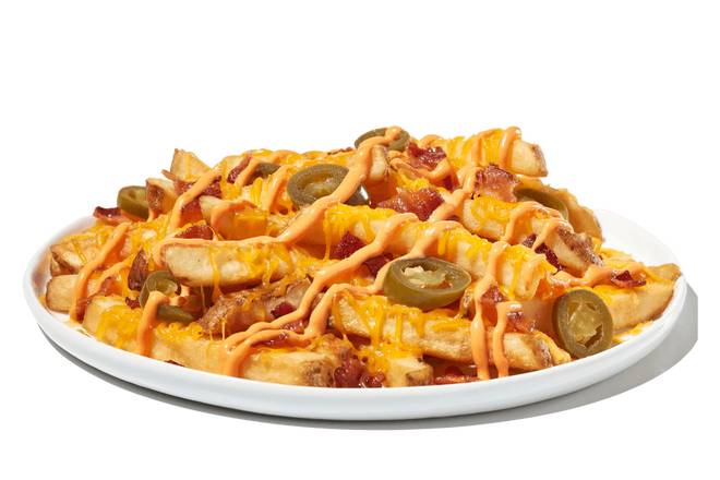 Cheesy Jalapeño Loaded Fries