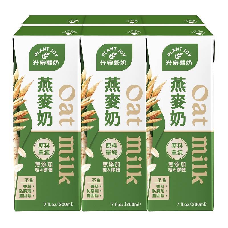 光泉OAT燕麥奶200ml <200ml毫升 x 1 x 6BOTTLE瓶>