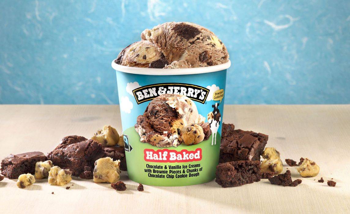 Ben & Jerry’s Half Baked Ice Cream 458ml