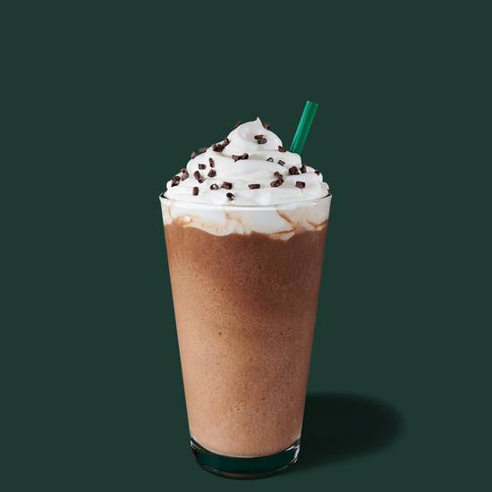 Order Peppermint Mocha Frappuccino® Blended Beverage food online from Starbucks store, Palmetto Bay on bringmethat.com