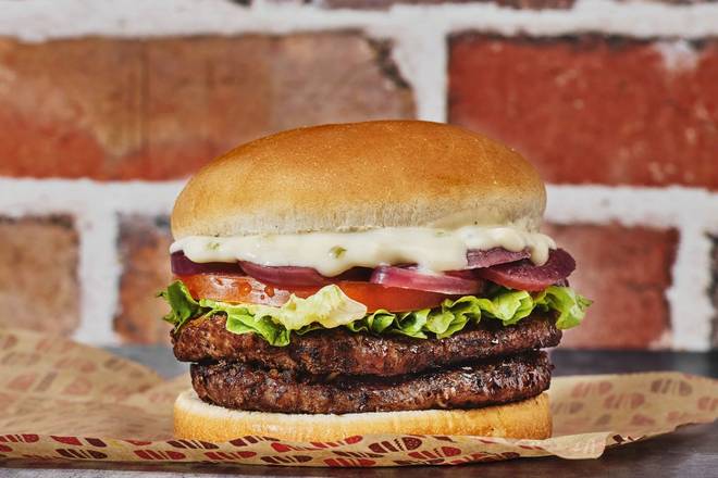 ❤ 🍔 🇫🇷 🧀 Menu Double Blue cheese Burger