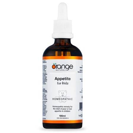 Orange Naturals Appetite For Kids Homeopathic Drops (100 ml)