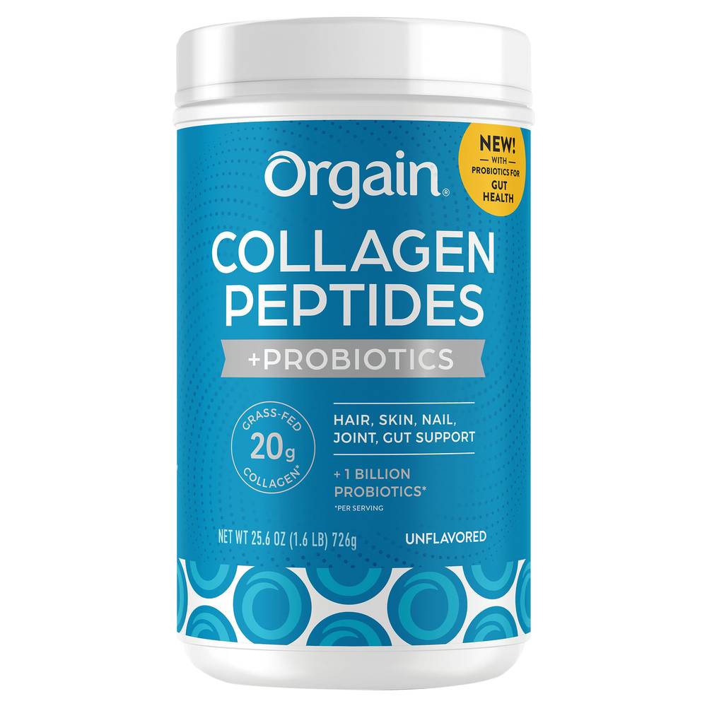 Orgain Collagen + Probiotics Unflavored (1.6 lbs)