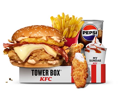MENU TOWER® BOX 2 TENDERS®