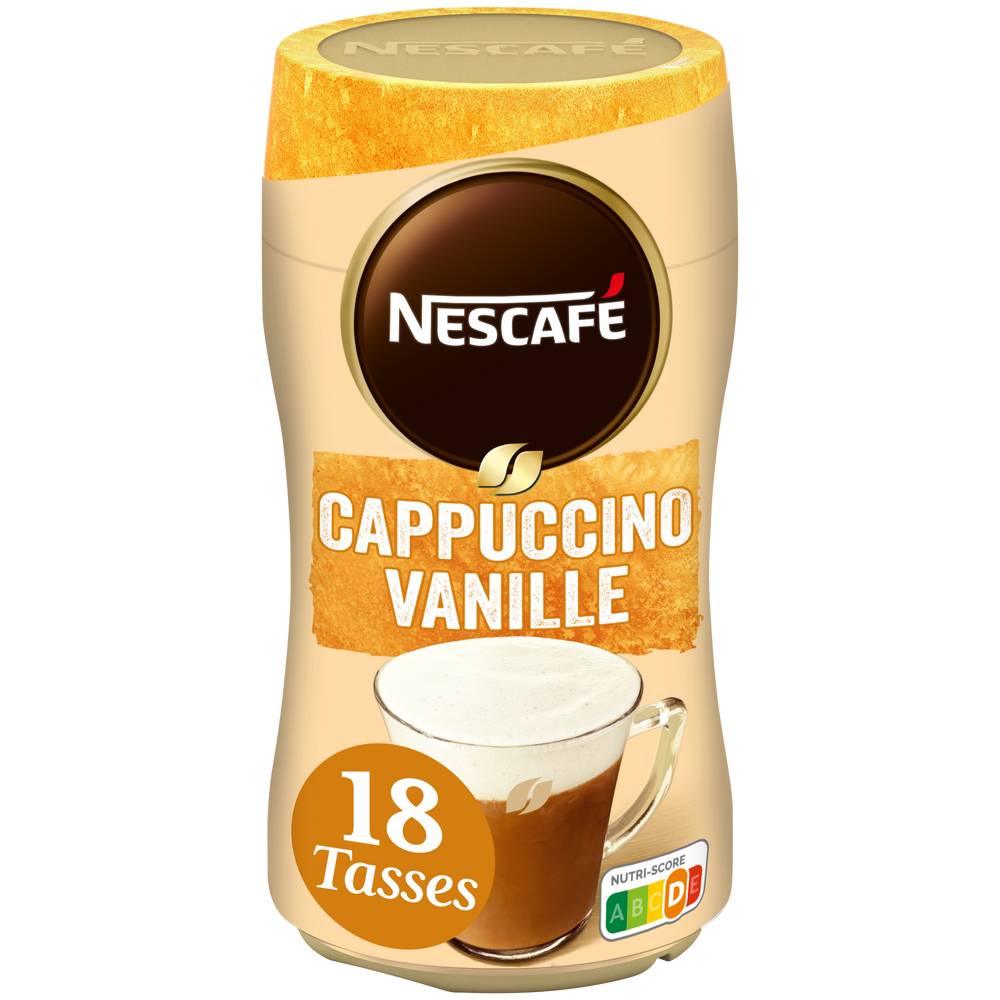 Nescafé - Café soluble cappuccino (310 g) (vanille)