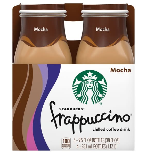 Starbucks , Mocha Chilled Coffee Drink