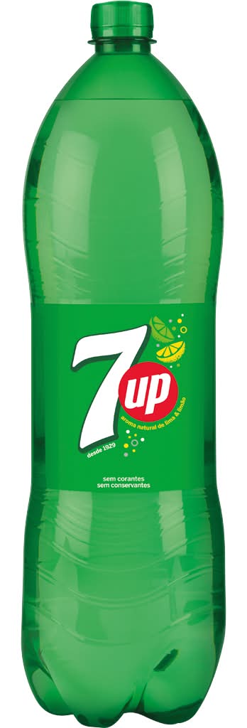 Seven Up - Refrigerante com gás, garrafa de 1.75 l
