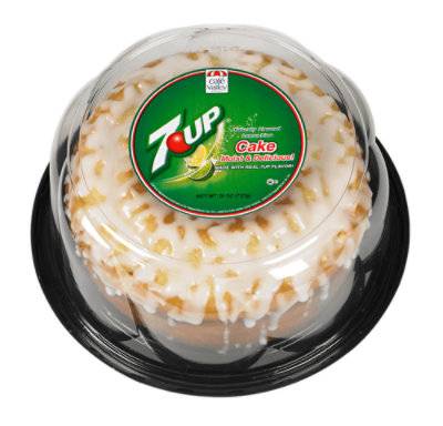 Café Valley 7up Mini Bundt Cake (lemon lime)