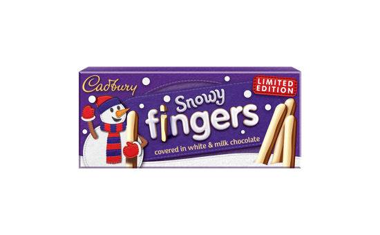 Cadbury Snowy Fingers Chocolate Biscuits
