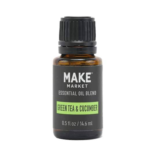 Make Market Essential Oil Blend Fragrance, Green Tea and Cucumber (0.25 fl oz)