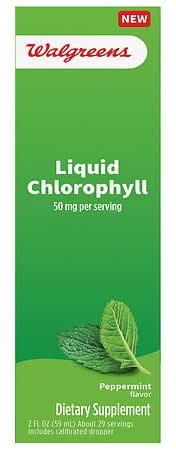 Walgreens Liquid Chlorophyll, Peppermint (2 fl oz)