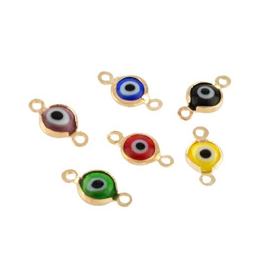 12Mm Gold Eye Connectors, 6Ct. By Bead Landing