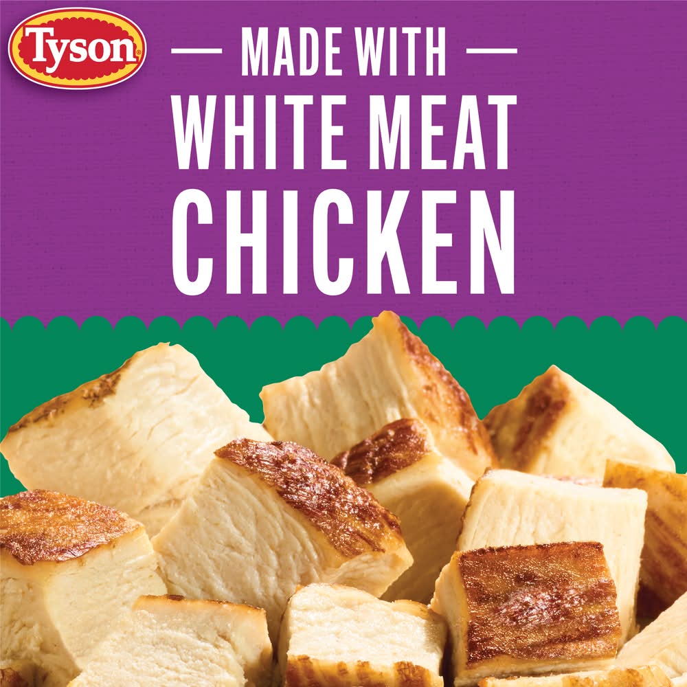 Tyson Grilled & Ready Fully Cooked Oven Roasted Diced Chicken Breast (22 oz)